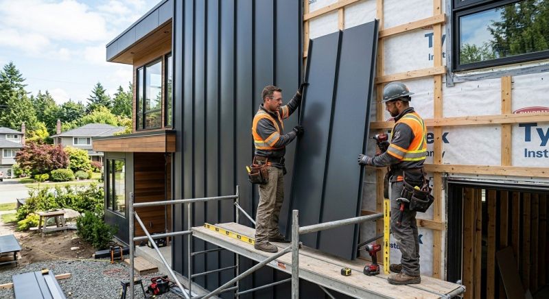 Pole Barn Siding Installation in Boston, MA